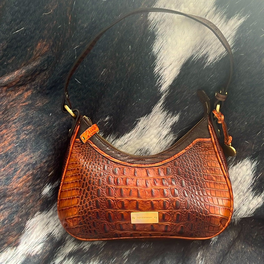 Brahmin- Two Tone Handbag Like New - image 1